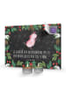 Mr. & Mrs. Panda Adventskalender Axolotl Tanzen mit Spruch in Kreidetafel