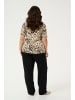 KAFFE curve Strickpullover KClizzy in FeatherG./Black Leopard