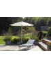 ebuy24 Sonnenschirm  Corypho Weiß 250 x 250 cm