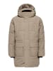 ONLY & SONS Langer Parka in Desert Taupe