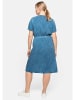 sheego Kleid in blau