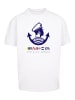 F4NT4STIC Herren T-Shirt Oversized Knut & Jan Hamburg Logo in weiß