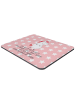 Mr. & Mrs. Panda Maus Pad Einhorn Wut mit Spruch in Rot Pastell