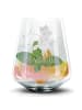 Mr. & Mrs. Panda Blümchentail Glas Stinktier Ball ohne Spruch in Transparent