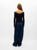 Object Off Shoulder Top in Black1