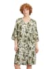 CARTOON Sommerkleid mit Muster in Cream/Green