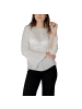 Armani Exchange Creme Viskose Bluse