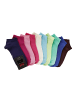 H.I.S Kurzsocken in rosa, pink, altrosa, 3x blau, braun, 2x grün, ecru