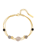 Eastside NY Armband aus Edelstahl mit Spinell in gelbgold