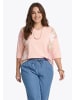 Joella Women Plus Size Blouse in APRICOT