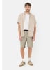 Camel Active Bermuda Shorts mit elastischem Bund in Beige