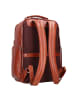 Leonhard Heyden Cambridge Rucksack Leder 42 cm Laptopfach cognac