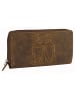 Landleder Geldbörse in braun
