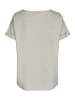 Salzhaut Rundhals T-Shirt für Damen in beige