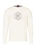 HECHTER PARIS Langarmshirt in offwhite