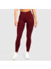 SMILODOX Leggings Trixy Scrunch in Bordeaux