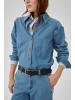 My Essential Wardrobe Langarm - Hemd MWLinn Loose fit in Medium Blue Wash