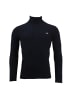 Gant COTTON CABLE TURTLE NECK in Evening blue