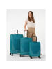 Stratic taska 4 Rollen Kofferset 3-teilig mit Dehnfalte ocean blue