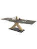 58 aufm Kessel ESSTISCH ausziehbar Elene 160x90x76 Asteiche/Graphit