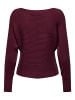ONLY Strickpullover in Windsor Wine
