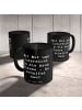 Mr. & Mrs. Panda Tasse Erster Schultag Mut und Zuversicht mit Sp... in Schwarz