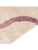Beliani Kurzflor KAPPAR in Beige/Rosa - (W) 160 x (L) 230 cm