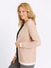 Sieh an! Strickjacke in beige-ecru-gemustert
