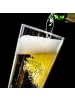 Mr. & Mrs. Panda Bier Glas Jungfrau Astrologie mit Spruch in Transparent