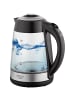 Adler Europe AD1285 Glas-Wasserkocher mit LCD-Temperaturwahl