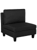 Beliani Sofaelement FEVIK in Schwarz - (W) 76 x (H) 80 x (L) 76 cm