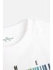 Coccodrillo T-Shirt mit kurzen Ärmeln in weiß