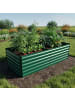 relaxdays Hochbeet in Grün - (B)180 x (H)57 x (T)90 cm