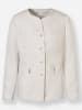 WITT WEIDEN Bouclé-Blazer in ecru-sesam-gemustert