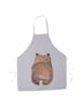 Mr. & Mrs. Panda Schürze Bär Verlust ohne Spruch in Grau Pastell