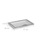 relaxdays Laptopständer in Silber - (B)37 x (H)14,5 x (T)25 cm
