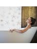 relaxdays Duschrollo Ocean in Semitransparent - (L)240 x (B)160 cm