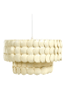 Beliani Kronleuchter KOTMALE in Beige - (W) 41 x (H) 105 x (L) 41 cm
