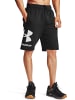 Under Armour Short "UA Rival Fleece Big Logo Shorts" in Schwarz