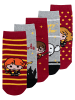 Harry Potter 5er Pack Harry Potter Socken 3 Freunde Kindersocken Söckchen in Mehrfarbig