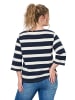 Ulla Popken Sweatshirt in marine