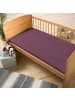 Erwin Müller Single-Jersey Kinder-Spannbettlaken Murnau in aubergine