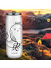 Mr. & Mrs. Panda Trinkflasche Sternzeichen Jungfrau ohne Spruch in Weiß