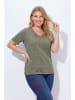 Ulla Popken Shirt in oliv