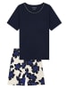 Schiesser Pyjama Comfort in navy
