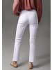 Aniston CASUAL Bootcut-Jeans in weiß