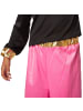 tectake Farbenprächtiges, zweiteiliges Disco-Outfit, schwarz/pink