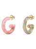 Guess Damen-Ohrringe Creolen Goldfarben