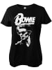 David Bowie Shirt "Smoking Portrait Girly Tee" in Schwarz