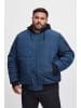 BLEND Plus Size Winter Jacke mit Kapuze OUTERWEAR in Blau